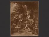 Adriaen van Ostade's painting Rast der Reisenden