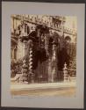 [Views of St Mary's Church and Warwick Castle]