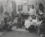 [Cottage interior, fisherman's family]