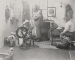 [Cottage interior, fisherman's family]