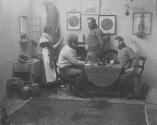 [Cottage interior, fisherman's family]