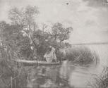 Throwing the cast net. Norfolk Broads