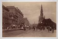 Princes Street and Scott's Monument, Edinburgh, Looking East