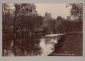Windsor Castle, from the Thames \ Choir, St George's Chapel, Windsor, Looking West