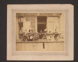 [Employees of Henry Kothe Cigar Box Manufacturer in front of store]