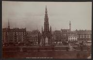 Princes Street, Edinburgh, from the Old Town