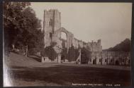 Fountains Abbey from the West