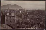 Old Town and Arthur's Seat, from the Esplanade, Edinburgh