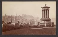 Edinburgh and Dugald Stewart's Monument