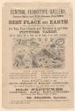 [Broadside for Central Ferrotype Gallery, Racine, Wisconsin]