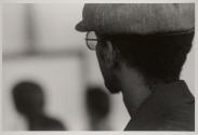 Groom Waiting for Race to End, Fairgrounds, New Orleans, Louisiana