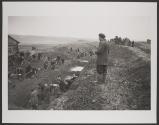 Digging Anti-Tank Trenches Near Moscow