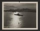 USS Saratoga Entering San Francisco Bay