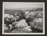 Yosemite Canyon From Half Dome Looking West, California