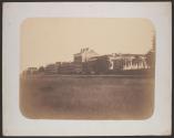 [Rear of Student's Quarters, Recitation Hall, Mess Hall and Chapel, U.S. Naval Academy, Annapolis, Maryland]