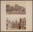 La Bibliothèque, Bruges / La Rue de l'Ane-Aveugle, Bruges / Place Jean Van-Eyck, Bruges / Le Palais de Justice, Bruges