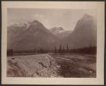[Railroad construction, Ottertail Mountains, Leanchoil, British Columbia]