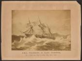 H.M.S. Valorous, 16, Captain Forsyth, In a Gale near East London, July 23rd, 1865