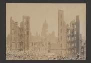 City Hall and surrounding ruins, San Francisco Earthquake and fire