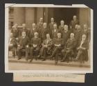 Governors of an Empire of Nations - Hon. Joseph Chamberlain, surrounded by the premiers and administrative heads of the British colonies.