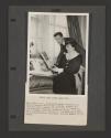 [Kenneth Wilson Williams with Sara Delano Roosevelt looking over entries for the Newspaper National Snapshot Awards]