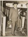 Ariel Varges, famous newsreel cameraman sails for "war zone"