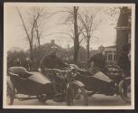[Snapshot of soldiers in vehicles]