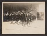 [Snapshot of soldiers in parade]