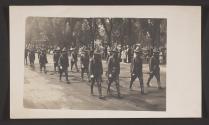 [Snapshot of soldiers in parade]