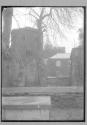 Tiverton Castle, From Churchyard