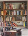 Weston: detail of one bedroom bookcase
