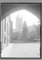 Gloucester A Glimpse Of The Cathedral