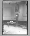 Bath Clock & Statue In Pump Room