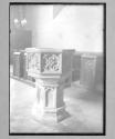 Font Beckford Church 15th Cent Warwicks