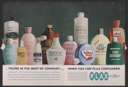 You're In The Best Of Company... When You Use Plax Containers (Plax, tear sheet)