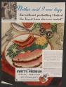 Mother said I was lazy But without parboiling I baked the finest ham she ever tasted (Swift & Company, tear sheet)