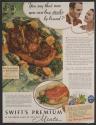 You say that now you can buy steaks by brand? (Swift & Company, tear sheet)