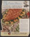 My Easter Dinner It's Planned Now... around your glorious tasting ham I bake without parboiling! (Swift & Company, tear sheet)