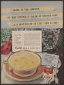 Thanks to you, America ...The new Campbell's Cream of Chicken Soup ...is a best-seller - in less than a year! (Campbell's, tear sheet from Life)