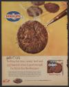 Nothing but lean, tender beef and real Spanish onion is good enough for Birds Eye Beefburgers (Birds Eye, tear sheet)