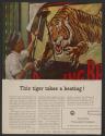 This tiger takes a beating! (American Cyanamid Company, press proof)