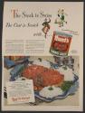 The Steak is Swiss The Cost is Scotch with Hunt's Tomato Sauce (Hunt's, tear sheet)