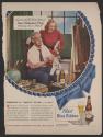 Portrait by "Monty" Flagg...or You! (Pabst Blue Ribbon, tear sheet from Life)