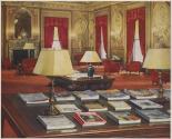 The West Lounge of the Famous Metropolitan Club in New York (Newsweek, press proof)