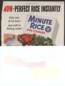 Now-Perfect Rice Instantly (Minute Rice, tear sheet from The Saturday Evening Post)
