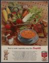 How to make vegetable soup like Campbell's (Campbell's, tear sheet)