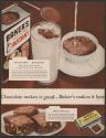 Chocolate makes it good...Baker's makes it best (Baker's, tear sheet)