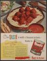 One Taste is worth a thousand pictures - thanks to - Hunt's Tomato Sauce (Hunt's, tear sheet)
