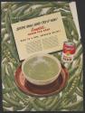 Better than ever! Try it now! Campbell's Green Pea Soup (Campbell's, tear sheet)