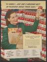 21 kinds!...Any one a welcome help in planning meals these days! (Campbell's, tear sheet from Life)